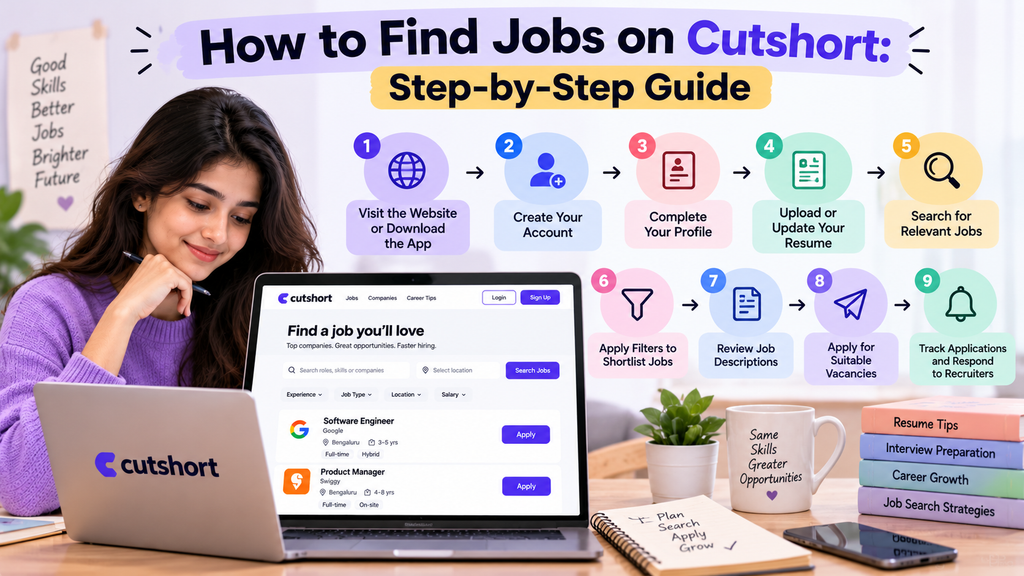 How to Find Jobs on Cutshort 2026: Easy Step-by-Step Guide  -