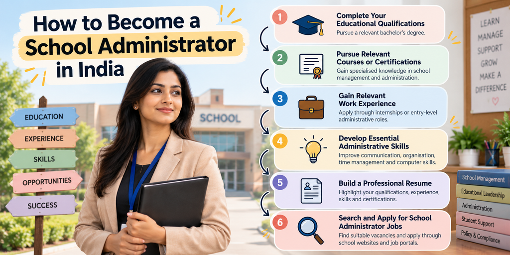 How to Become a School Administrator in India 2026: Ultimate Career Guide 4 How to Become a School Administrator in India 2026: Ultimate Career Guide -
