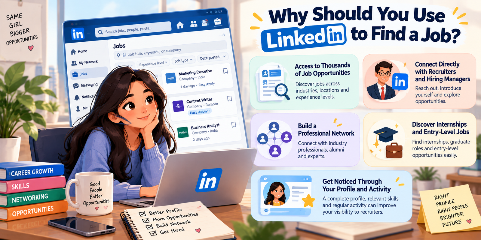 how to get a job on LinkedIn